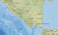 Gempa bumi kuat di Indonesia 