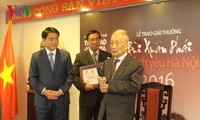 Hadiah Bui Xuan Phai – Demi kecintaan terhadap kota Hanoi tahun 2016