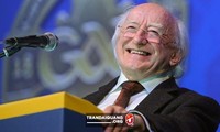 Presiden Irlandia, Michael Daineal Higgins  akan melakukan kunjungan resmi ke Vietnam