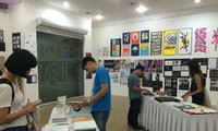 Pameran Seni Grafis Huruf Internasional di Vietnam