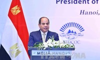  Presiden Republik Arab Mesir mengakhiri dengan baik kunjungan kenegaraan di Vietnam