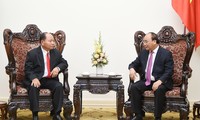  PM Vietnam, Nguyen Xuan Phuc menerima Menteri Dalam Negeri Laos