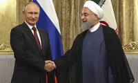 Presiden Rusia, Vladimir Putin melakukan kunjungan resmi di Iran