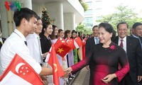  Ketua MN Vietnam, Nguyen Thi Kim Ngan mengakhiri kunjungan resmi di Singapura dan Australia