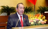 Deputi PM Vietnam, Truong Hoa Binh menemui mantan pelajar Vietnam Selatan yang memberikan banyak sumbangan dalam membangun dan mengembangkan Tanah Air