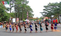 Pesta jalan yang kental dengan identitas budaya daerah Tay Nguyen