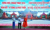   Warga etnis minoritas Khmer menyambut Hari Raya Tet Chol Chnam Thmay “Bersatu – Demi perkembangan masa depan”