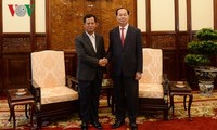 Presiden Vietnam, Tran Dai Quang menerima Deputi Menteri Keamanan Laos