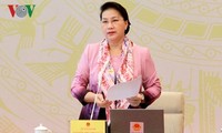 Ketua MN Viet Nam, Ibu Nguyen Thi Kim Ngan menghadiri Konferensi anggota MN full-timer