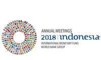 Pembukaan konferensi tahunan IMF dan WB di Indonesia