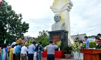 Bapak Sau Dan dalam hati warga di daerah Segi Empat Long Xuyen