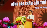 Deputi PM Vietnam, Vu Duc Dam menghadiri Festival Nasional Budaya, Olahraga dan Pariwisata warga etnis minoritas Cham