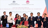 Kerja Sama Penggelaran Proyek “Membentuk dan Meningkatkan Kemampuan  dari Pusat Vietnam-Australia”