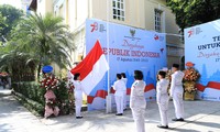 Upacara Pengibaran Bendera Memperingati HUT ke-78 Hari Kemerdekaan Republik Indonesia