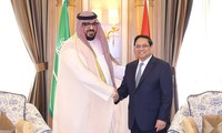 PM Vietnam, Pham Minh Chinh Menerima Menteri Ekonomi dan Perencanaan Arab Saudi