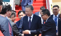 Presiden Vietnam, To Lam Tiba di Phnom Penh, Memulai Kunjungan Kenegaraan di Kerajaan Kamboja