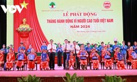 Mencanangkan Bulan Aksi demi Kaum Lansia Vietnam Tahun 2024