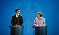 German leaders stress the importance of NATO, EU  