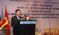 Embassy marks 42nd National Day of Laos, Vietnam-Laos ties