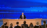 Пресс-конференция президента России Владимира Путина