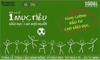 Tuần lễ toàn cầu hành động Giáo dục cho mọi người năm 2012