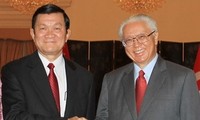 Tổng thống Singapore Tony Tan Keng Yam thăm cấp Nhà nước tới Việt Nam 