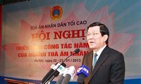 Ngành Toà án nhân dân triển khai nhiệm vụ năm 2013