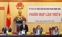 Phiên họp lần thứ 6 của Ủy ban Dự thảo sửa đổi Hiến pháp năm 1992