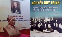 Ra mắt sách về cố Bộ trưởng Ngoại giao Nguyễn Duy Trinh