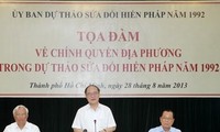 Tọa đàm về chính quyền địa phương trong Dự thảo sửa đổi Hiến pháp 1992