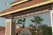 Thầy giáo, Đại tướng Võ Nguyên Giáp với trường THPT chuyên Quảng Bình