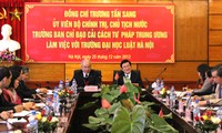 Xây dựng trường Đại học Luật Hà Nội thành trường trọng điểm đáp ứng tiến trình cải cách tư pháp