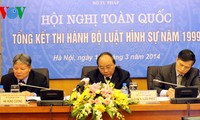 Bộ luật hình sự sửa đổi phải được xây dựng trên tinh thần của Hiến pháp mới 