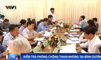 Kiểm tra công tác phòng, chống tham nhũng tại Bình Dương 