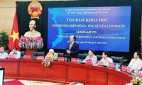 Hội thảo về tác động tiêu cực của con người đối với Biển Đông