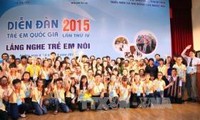 Diễn đàn trẻ em quốc gia năm 2015: Nhiều khuyến nghị về quyền tham gia của trẻ em