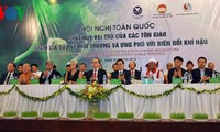 Phát huy vai trò của các tôn giáo tham gia bảo vệ môi trường và ứng phó với biến đổi khí hậu