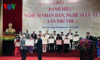 Chủ tịch nước Trương Tấn Sang dự Lễ trao danh hiệu Nghệ sĩ nhân dân, Nghệ sĩ ưu tú