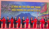 Khai hội Tản Viên Sơn Thánh và khai trương Năm du lịch Ba Vì 2016 