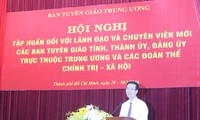 Công tác tuyên giáo phải đổi mới để phù hợp với thực tiễn 