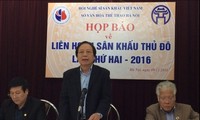 13 đơn vị tham gia Liên hoan Sân khấu Thủ đô năm 2016 