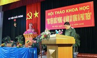 Hội thảo khoa học “Học viện Quốc phòng - 40 năm xây dựng và phát triển”