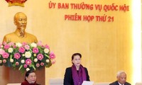 Ủy ban Thường vụ Quốc hội họp phiên thứ 21