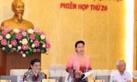 Khai mạc phiên họp thứ 26 Ủy ban thường vụ Quốc hội