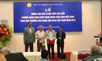 Vinh danh 42 công trình văn nghệ dân gian xuất sắc năm 2018