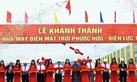 Khánh thành nhà máy Điện mặt trời Phước Hữu