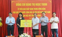 Phó Chủ tịch nước Đặng Thị Ngọc Thịnh thăm và làm việc tại Cao Bằng