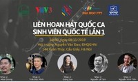 Liên hoan hát Quốc ca sinh viên quốc tế lần đầu tiên được tổ chức