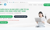 20.000 việc làm từ xa hỗ trợ sinh viên Việt Nam