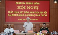 Hội nghị Quân ủy Trung ương cho ý kiến về dự thảo văn kiện Đại hội đại biểu Đảng bộ Quân đội lần thứ XI